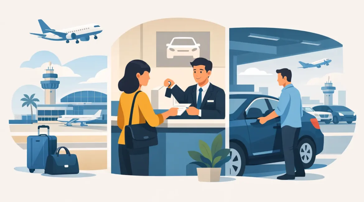 Cara Ambil Kereta Selepas Penerbangan