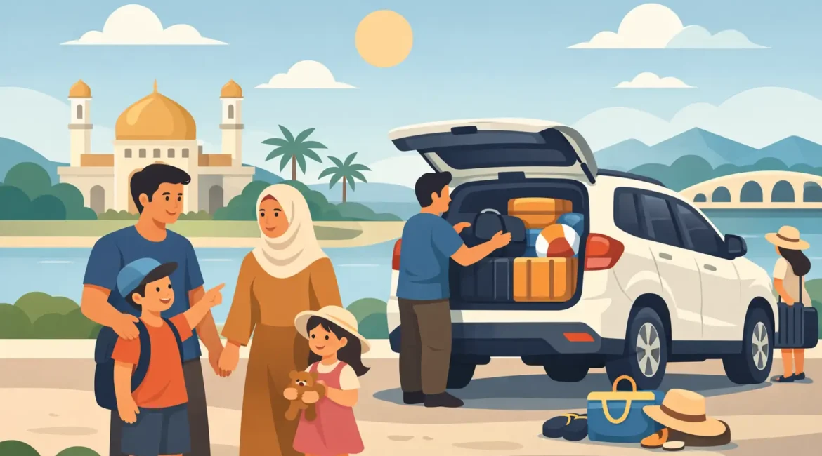 Kereta Sewa Sesuai untuk Keluarga di KB