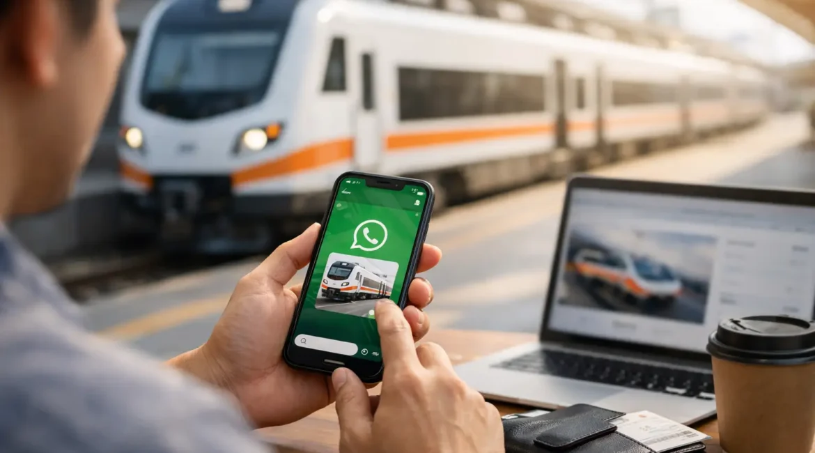 Cara Booking Kereta Guna WhatsApp dengan Mudah